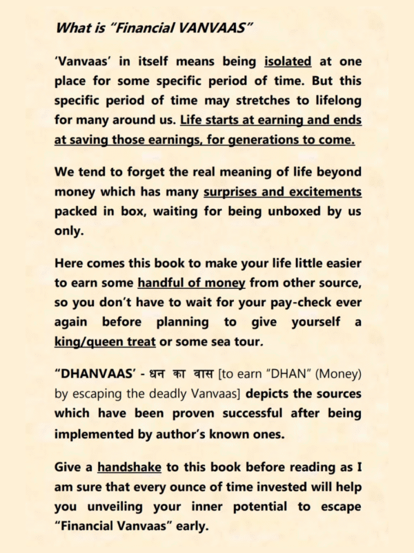 धनवास - A Guide to escape Financial Vanvaas - Image 8