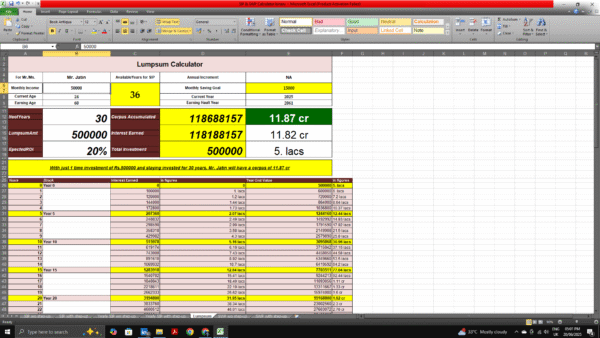 All in 1 SIP and SWP Calculator - Image 5